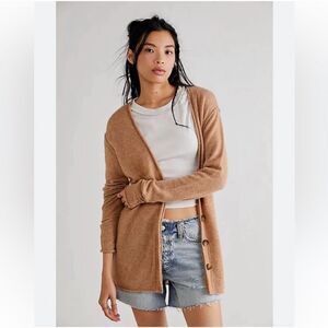 Free People - NWOT - Wear it Well Cashmere Cardi - XS